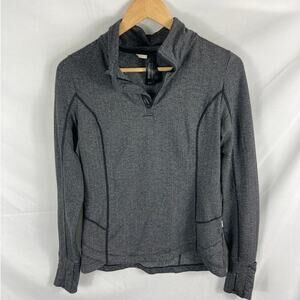 Mondetta Performance Luxury Zip Herringbone Pullover Size Small